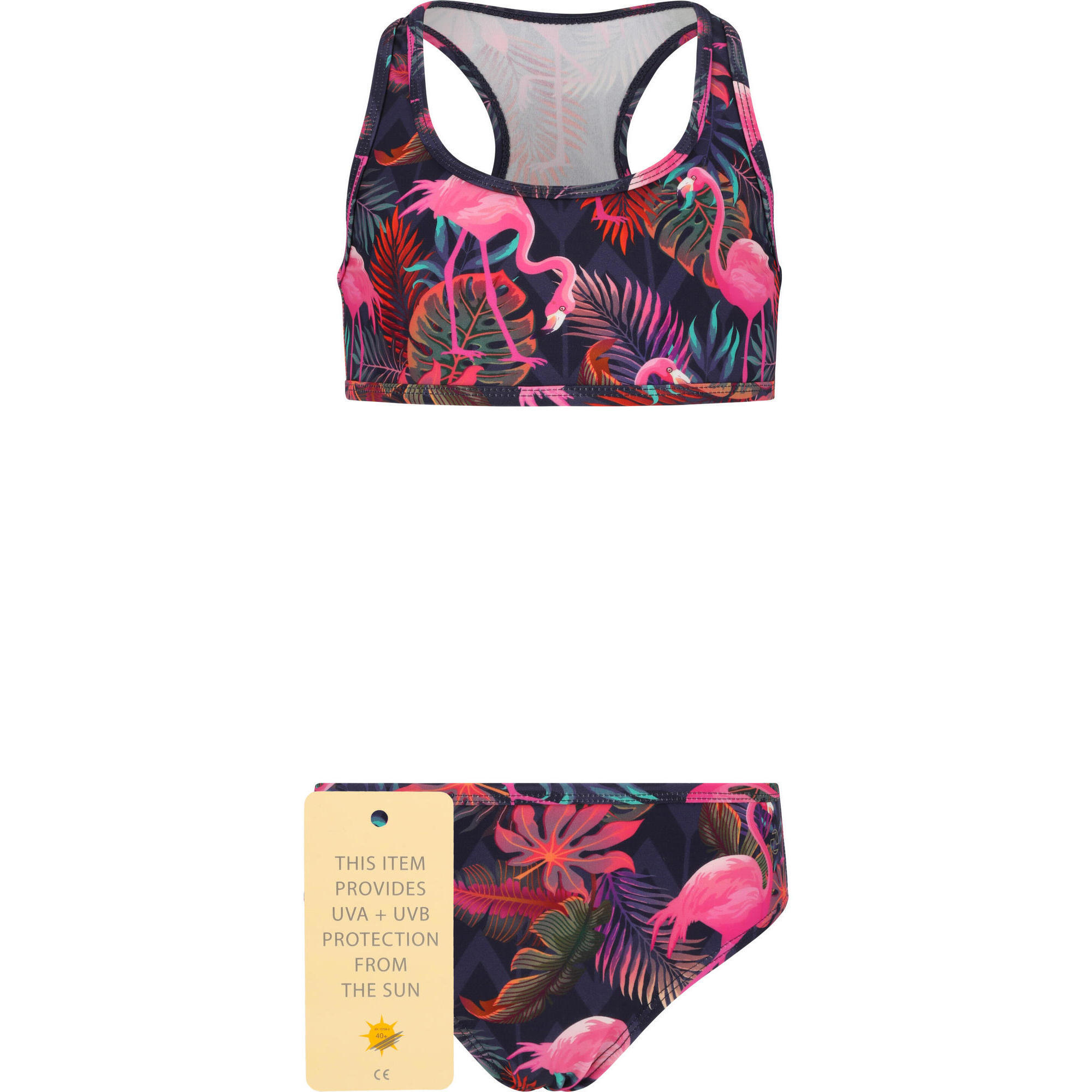 Zigzag - Bikini Irena - Maillot De Bain 2 Pièces (bikini) - Rose|rouge - 6 À 8 Ans - Decathlon