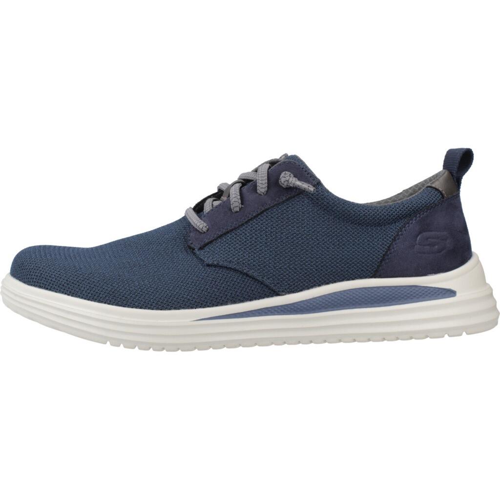 Ténis Skechers Modelo Proven Cor Azul 2/5