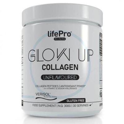Glow up collageen - 300g karamel cappuccino lifepro
