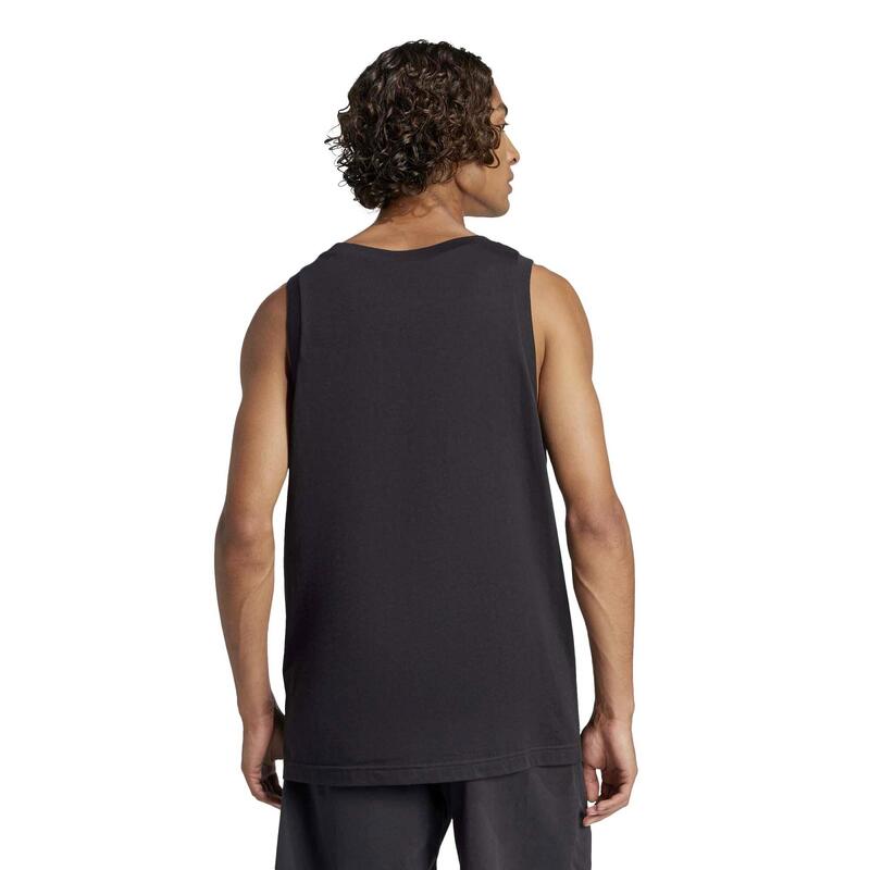 Adidas Essentials Small Logo, Canotta Uomo - Bianco, Nero
