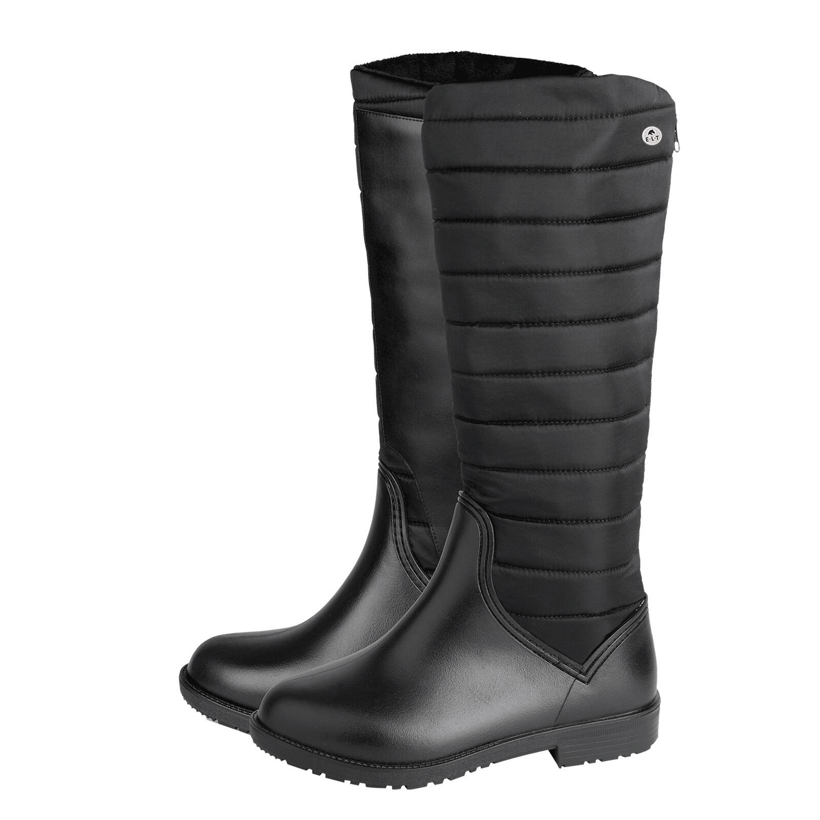 Elt - Boots D'Équitation Elt Alesund - Boots D'Équitation - Noir - 41 - Decathlon