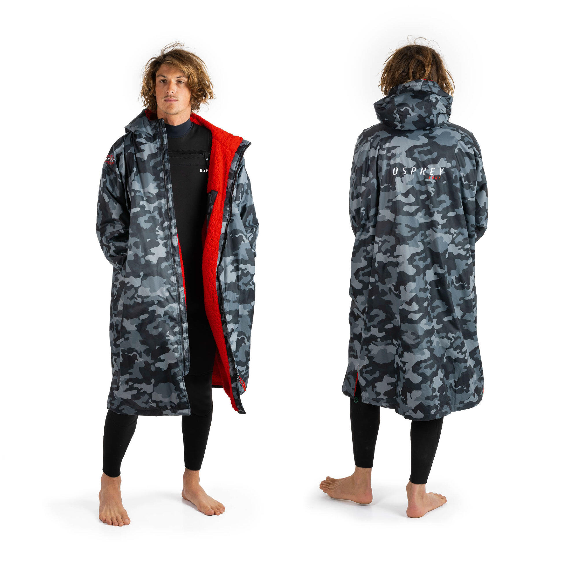 Osprey Adult Changing Robe, Waterproof and Windproof Surfing Robe, 1/6