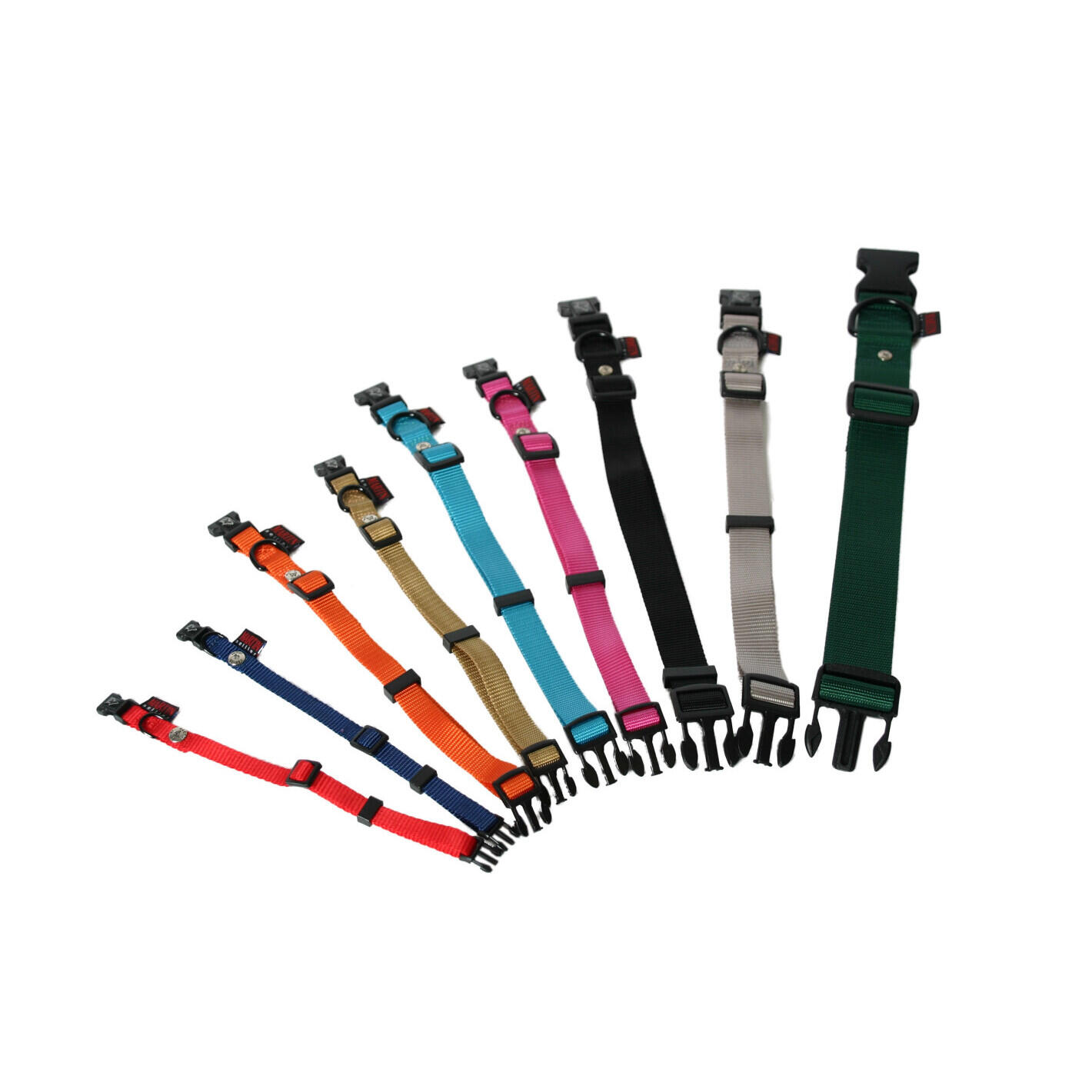 Collier réglable nylon pour chien Martin Sellier 3/3