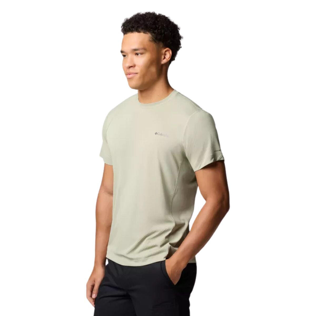 T-Shirt Uomo Verde Columbia Zero Rules 3/4
