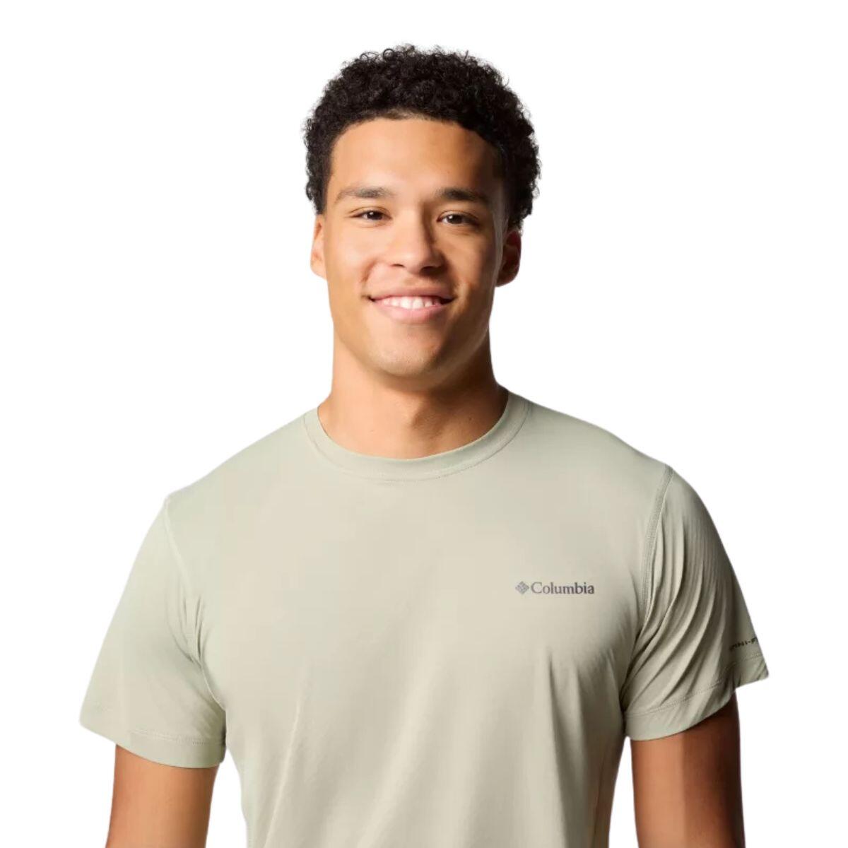 T-Shirt Uomo Verde Columbia Zero Rules 4/4