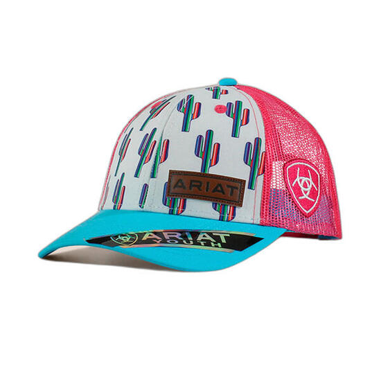 Casquette trucker fille Ariat Cactus Print
