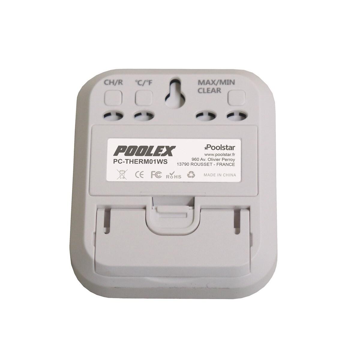 Termômetro de piscina com visor remoto Poolex 5/7
