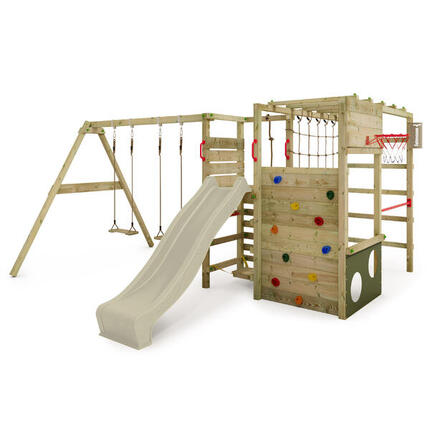 Aire de Jeux ActionArena avec balançoire vert