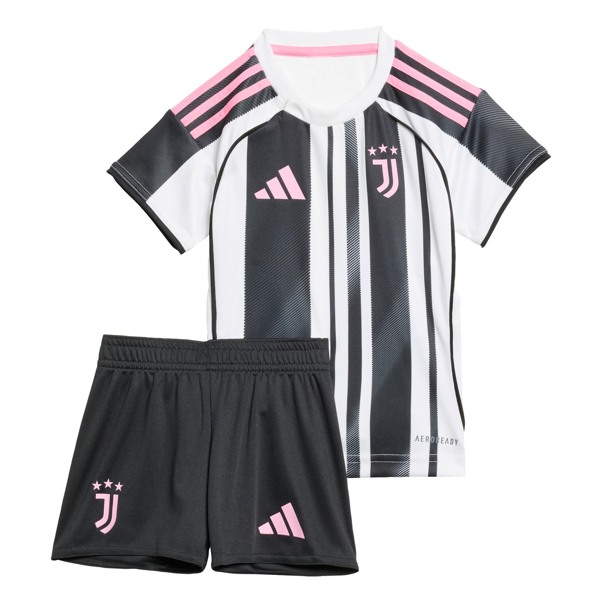 Adidas - Ensemble Bébés Domicile Juventus 25/26 Enfants - Survêtement De Sudation - Blanc|noir - Decathlon