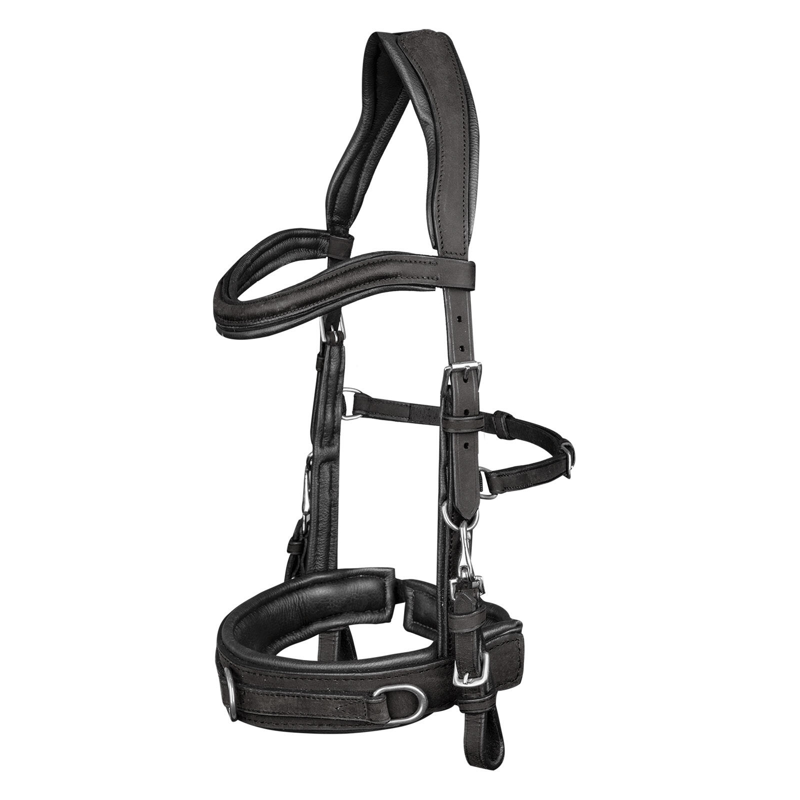 WALDHAUSEN Cavezzone per cavallo in cuoio anatomico Waldhausen