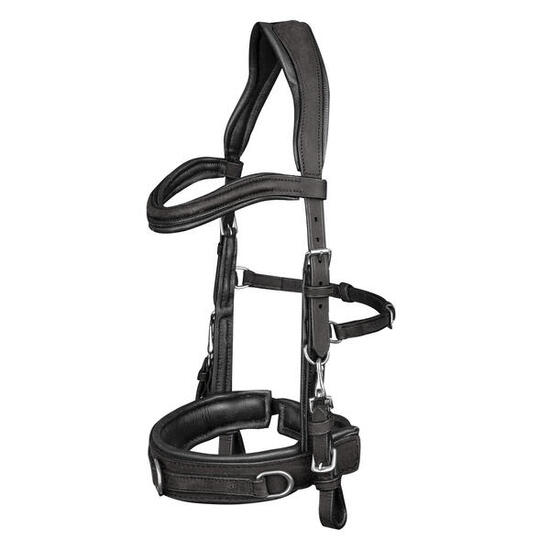 Cavezzone per cavallo in cuoio anatomico Waldhausen