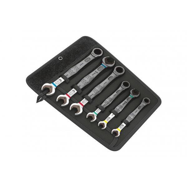 WERA Set di chiavi miste a cricchetto e a doppia forchetta Wera 6000/6002 Jok