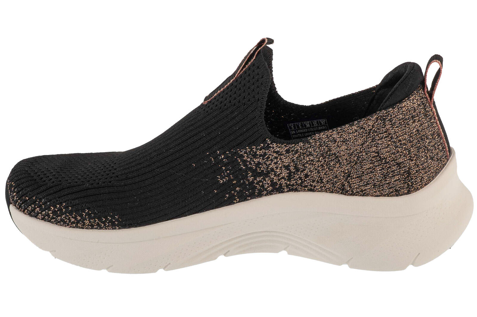 SKECHERS Sneaker ZWART  40 (Z1052) 2/5