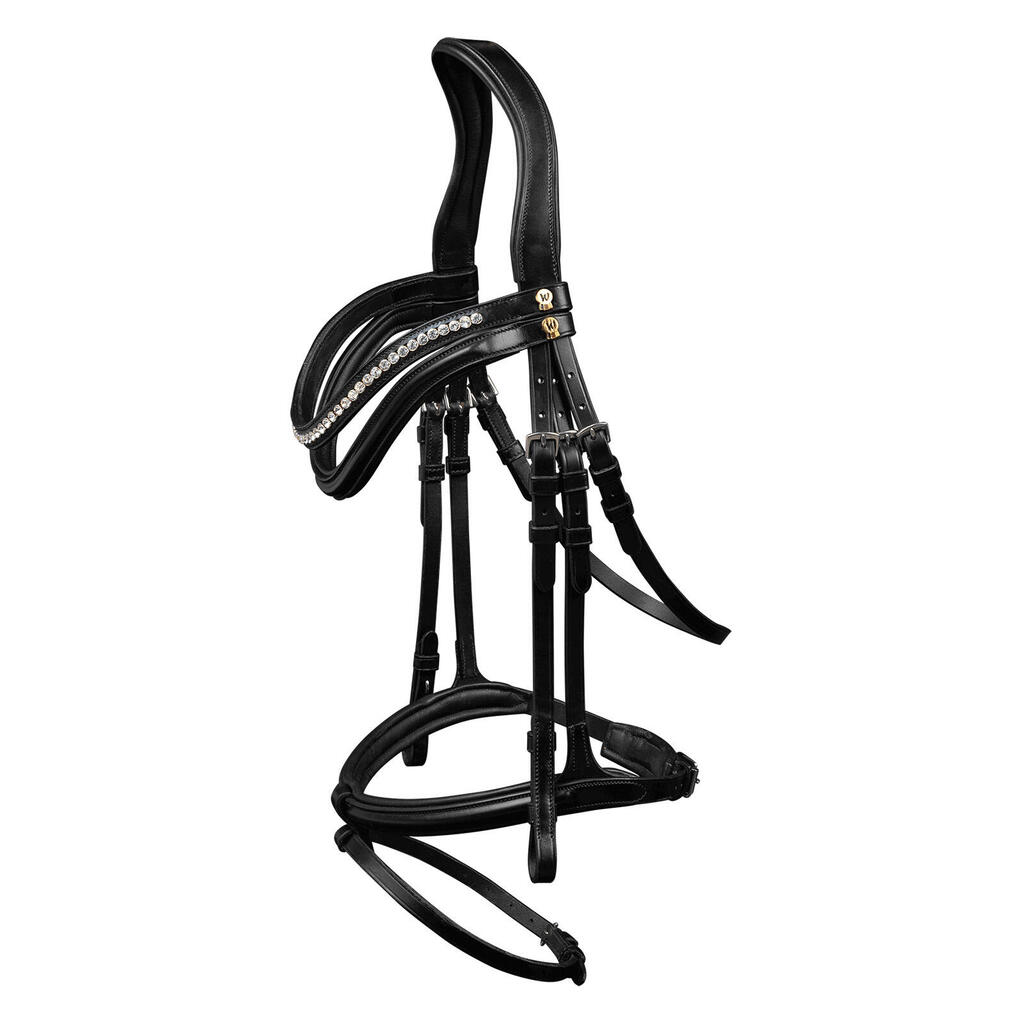 Combined riding bridle and noseband Waldhausen S-Line Harmony