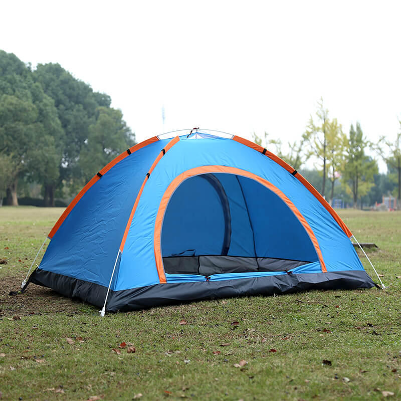 Cort Pop-Up, 3 Persoane, 200x200x130cm, Albastru