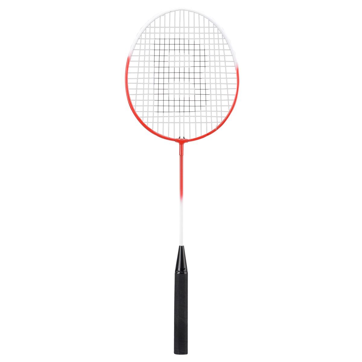 Baseline Badminton Racket Set, Racquets, Shuttlecocks, Net and Poles, Green/Red 4/5