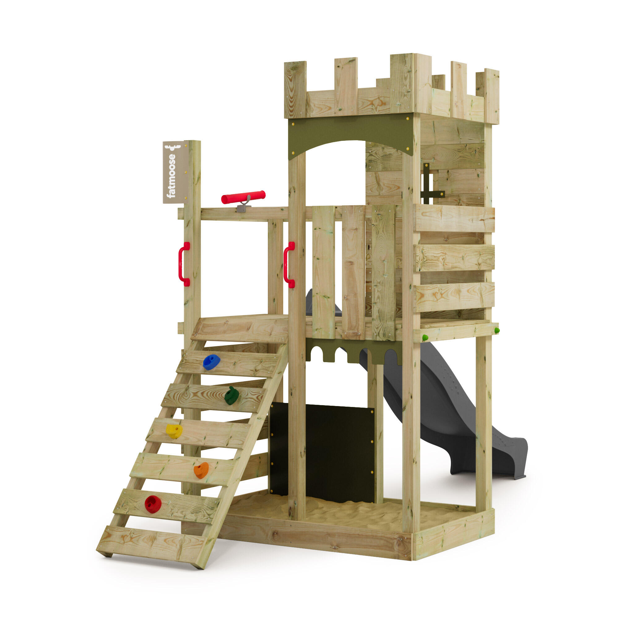 Parque infantil BoldBaron Boost XXL con tobogán 2/7