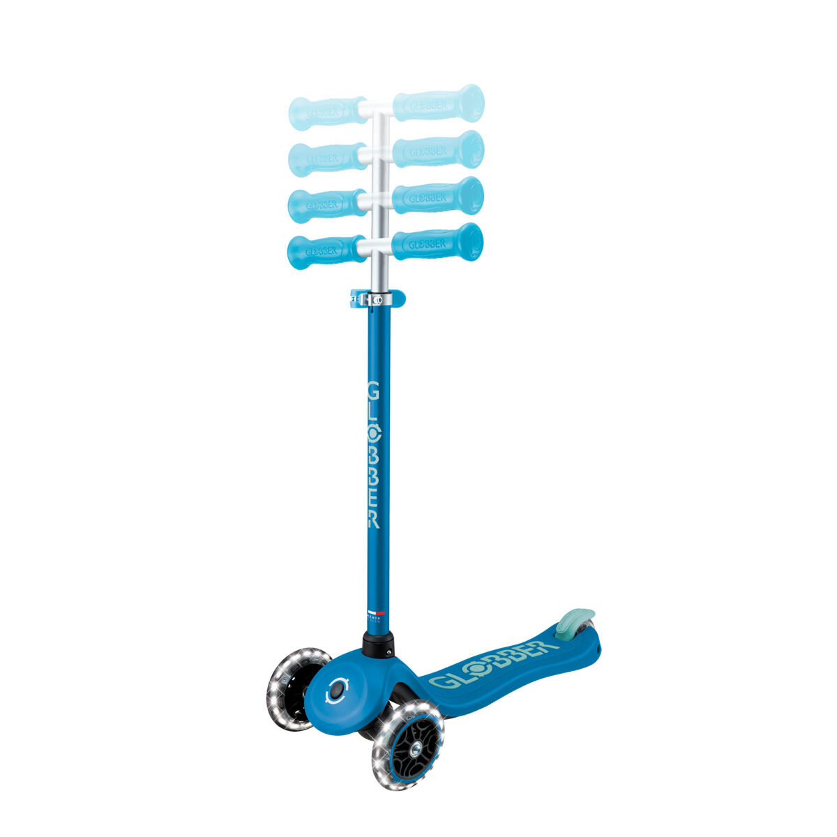 Patinete de 3 ruedas PRIMO PLUS GLOW LIGHTS - Azul Petróleo 4/7