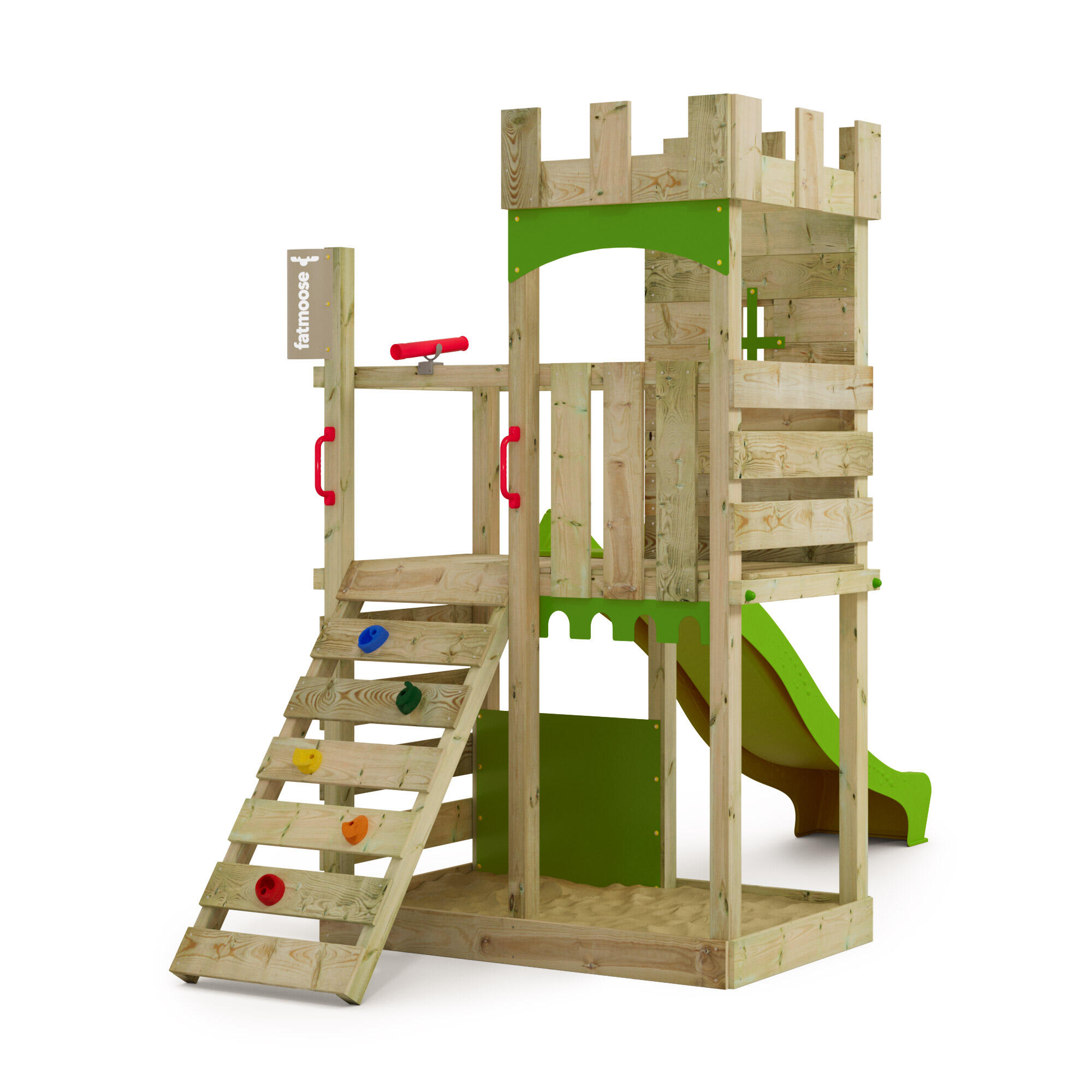 Aire de jeux Bold Baron avec toboggan 2/7