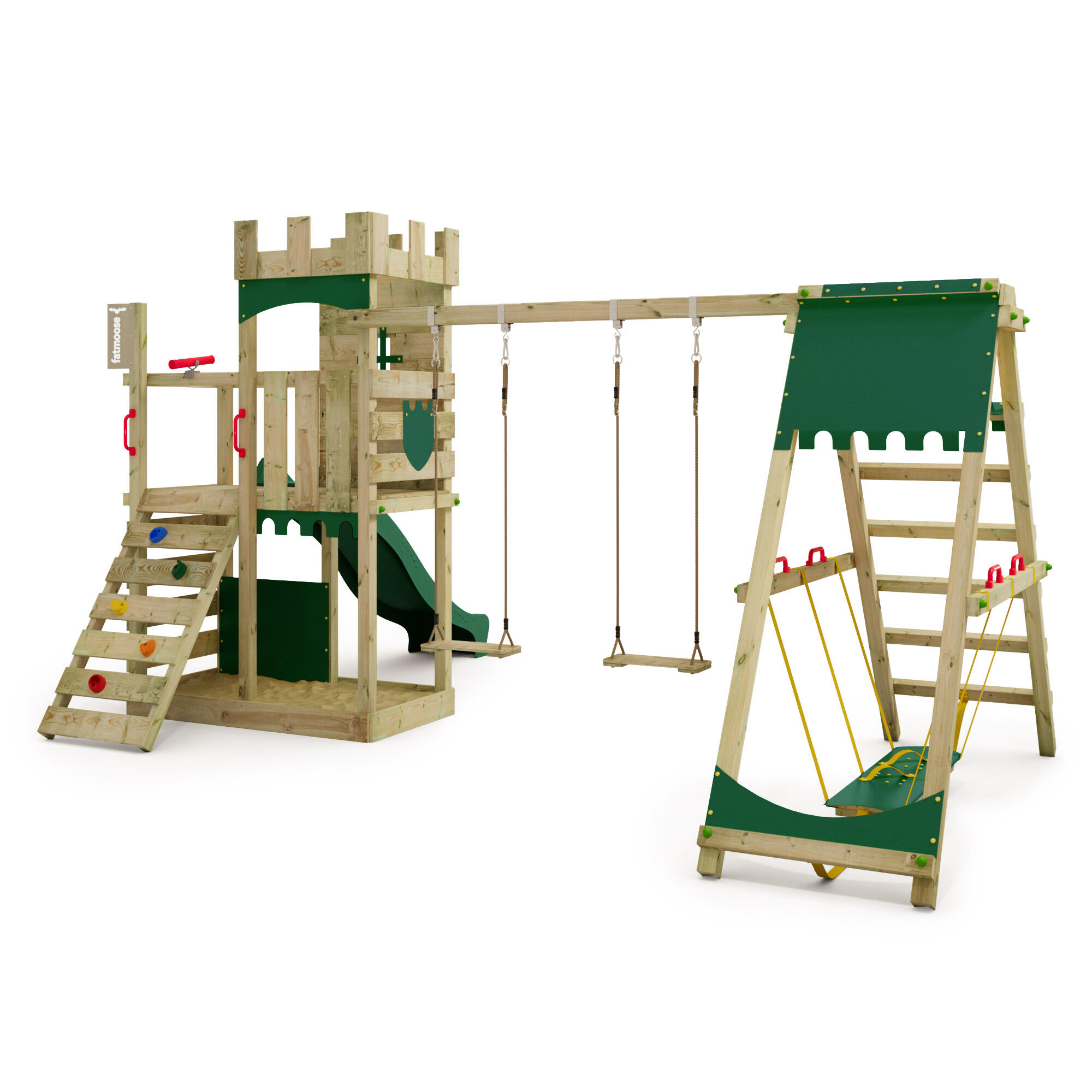 Parque infantil BoldBaron Boost XXL con SurfSwing 2/7