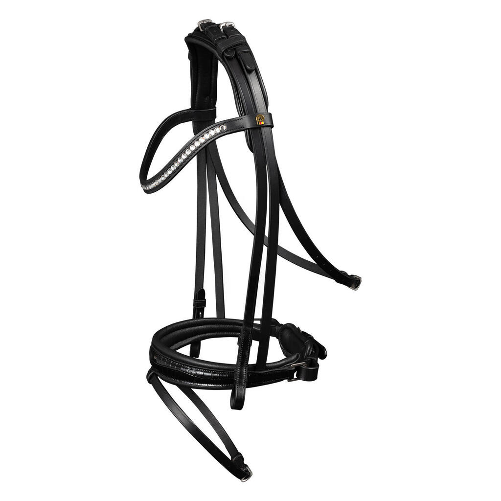 Combined riding bridle and noseband Waldhausen S-Line Magic