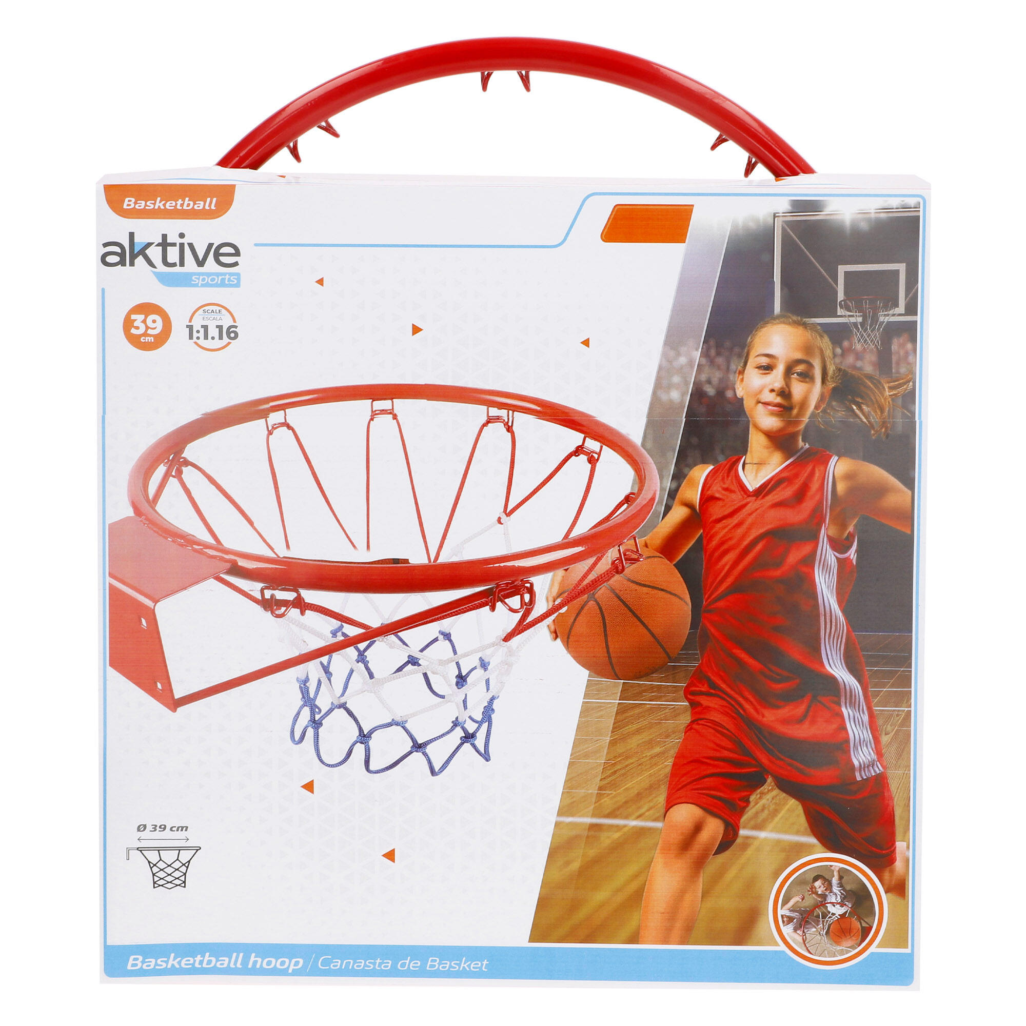 Aktive Canasta baloncesto de pared 39 cm 7/7