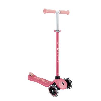 Monopattino a 3 ruote PRIMO PLUS GLOW LIGHTS - Rosa Corallo
