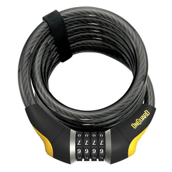 Cadeado de cabo Onguard Combo Doberman-185cmx15mm 3/7