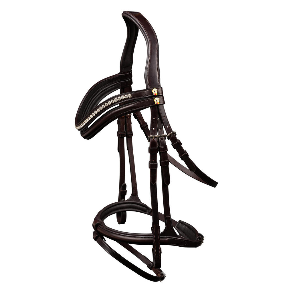 Combined riding bridle and noseband Waldhausen S-Line Harmony