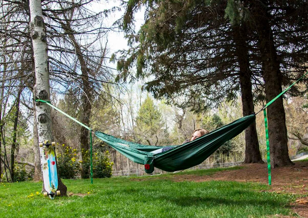 Grand Trunk Moab All-In-One Shelter Hammock (green) 3/3