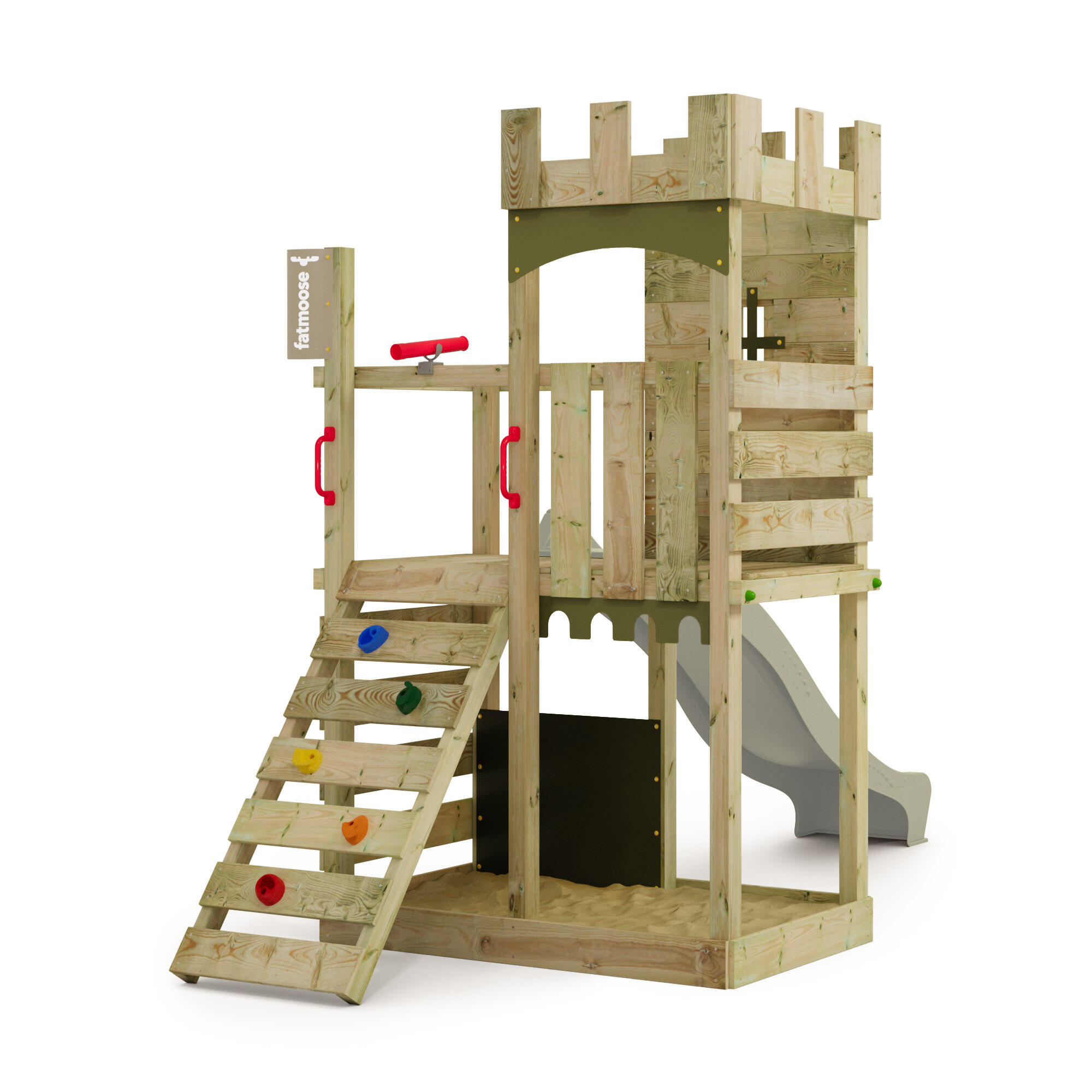 Parque infantil BoldBaron Boost XXL con tobogán 2/7