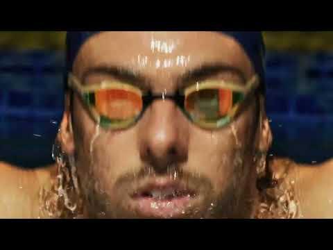 Lunettes de protection Arena Cobra Ultra Swipe - Transparent/Requin/Gris 3/4