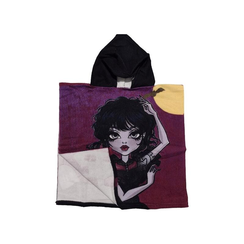 Prosop tip poncho, multicolor, 50 x 100 cm, Wednesday