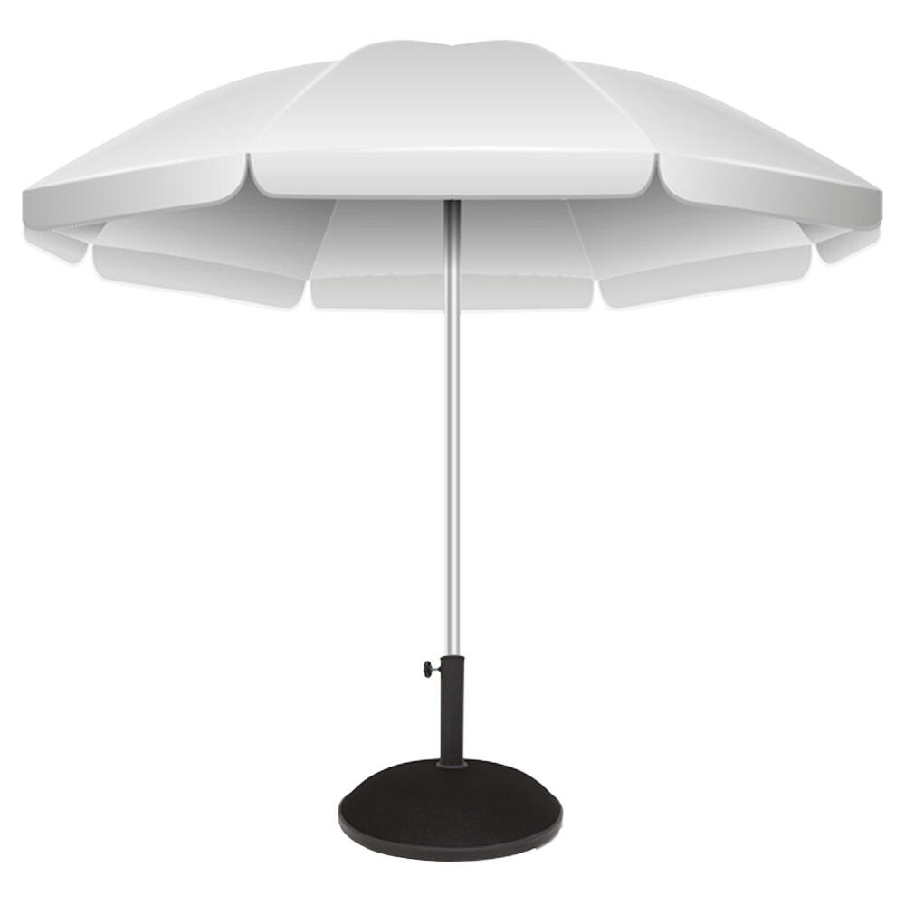 Support de parasol circulaire en ciment Aktive Garden 2/5