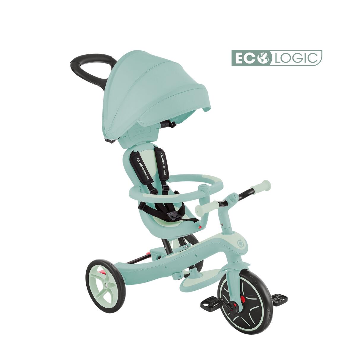 Tricycle évolutif EXPLORER 4 en 1 DELUXE ECO - Vert Pistache 3/7