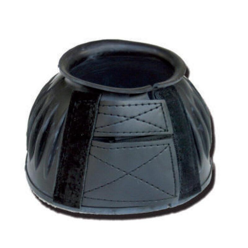 Cloches pour cheval en caoutchouc ouvertes + scratch Tattini