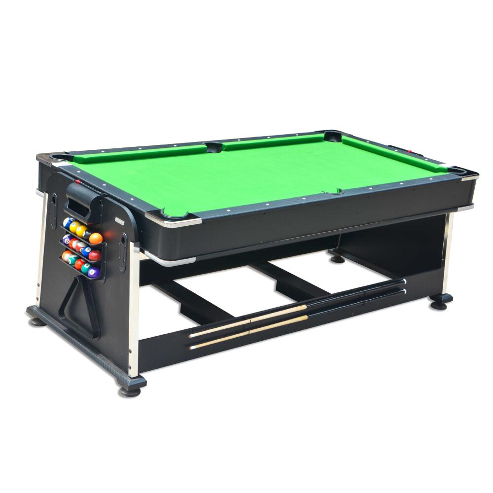 Devessport Multijuego giratorio 4 en 1 Olimpus Verde (Billar, Hockey,Ping-Pong) 2/6