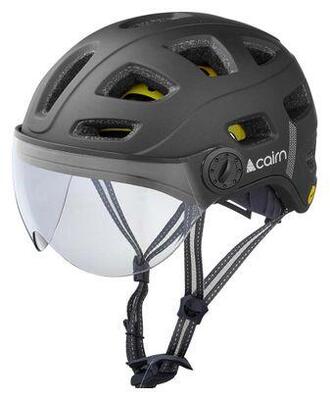 Cairn quartz visor led usb mips urban helm mat zwart
