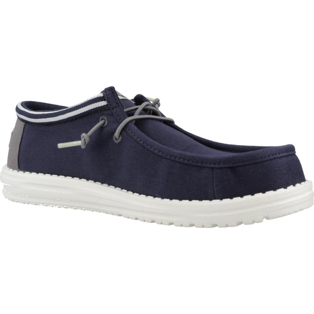 Sneakers Hey Dude Model Wally Letterman Kleur Blauw 5/5