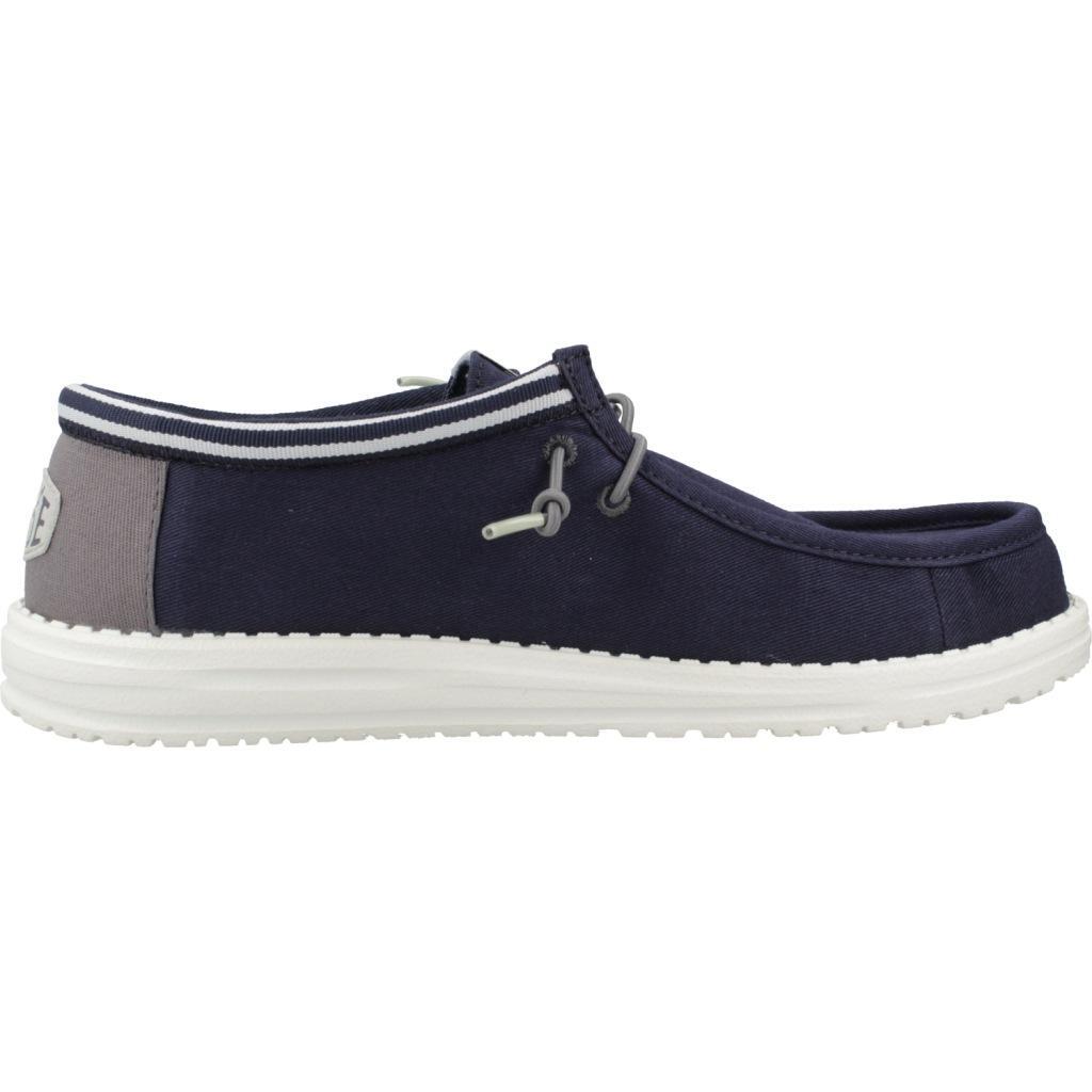 Sneakers Hey Dude Model Wally Letterman Kleur Blauw 4/5