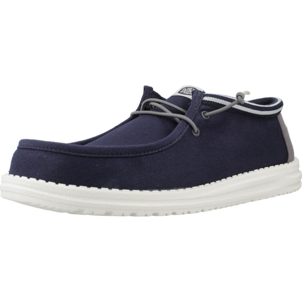 Pro Brands - Baskets Hey Dude Modèle Wally Letterman Couleur Bleu - Baskets - Bleu - Decathlon