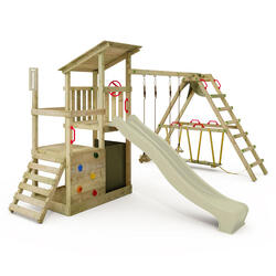 Aire de jeux FruityForest avec balançoire SurfSwing vert pomme