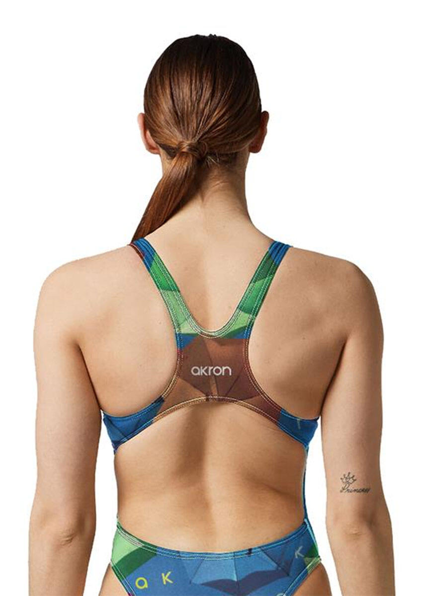Combinaison de plongée HUUB Varman pour homme - Bleu glacier et rouge - Taille M 3/4