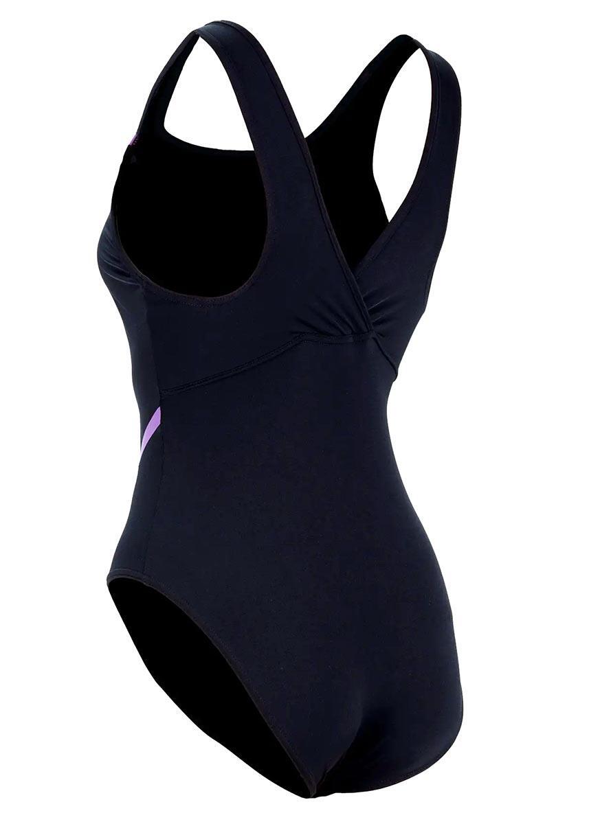 Maiô Capri Aqua Sphere - Preto/Roxo - Tamanho 28 3/5