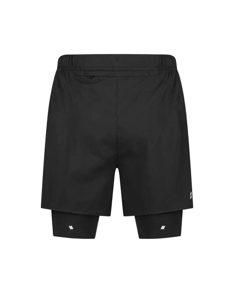 Męskie sportowe spodenki kompresyjne 2w1 CORE Run do biegania CEP 3/5