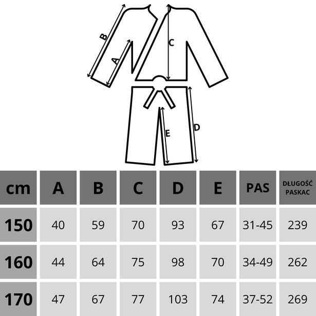 Kimono do karate dla dzieci Enero Professional 6/6