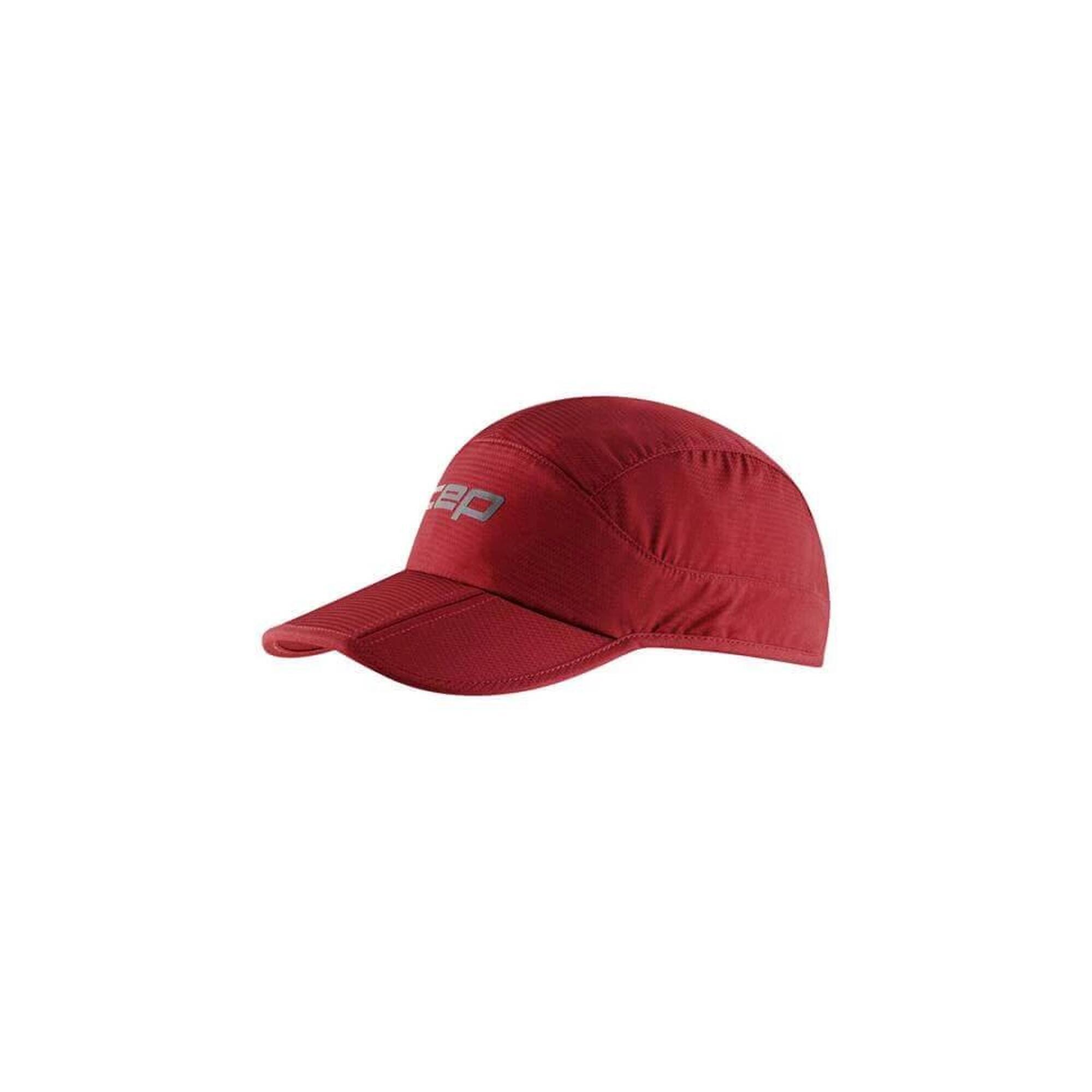 Sportowa czapka z daszkiem do biegania unisex lekka regulowana CORE Run CEP
