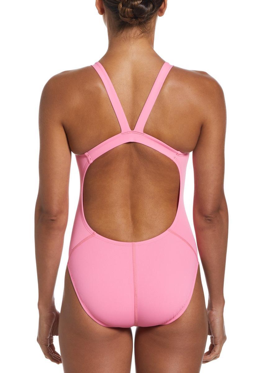 NIKE Traje de baño de una pieza Nike Hydrastrong Solid Fastback - Rosa - Talla 36