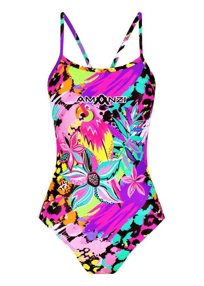 Amanzi Neon Jungle Pro Back Strój Kąpielowy – Rozmiar 24