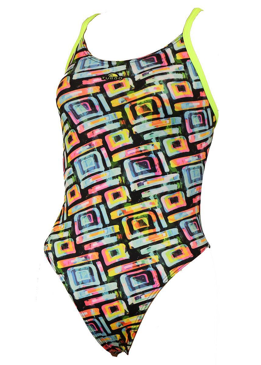 TURBO Costume da bagno Turbo Baño Sra. Tunel - Giallo Taglia 30